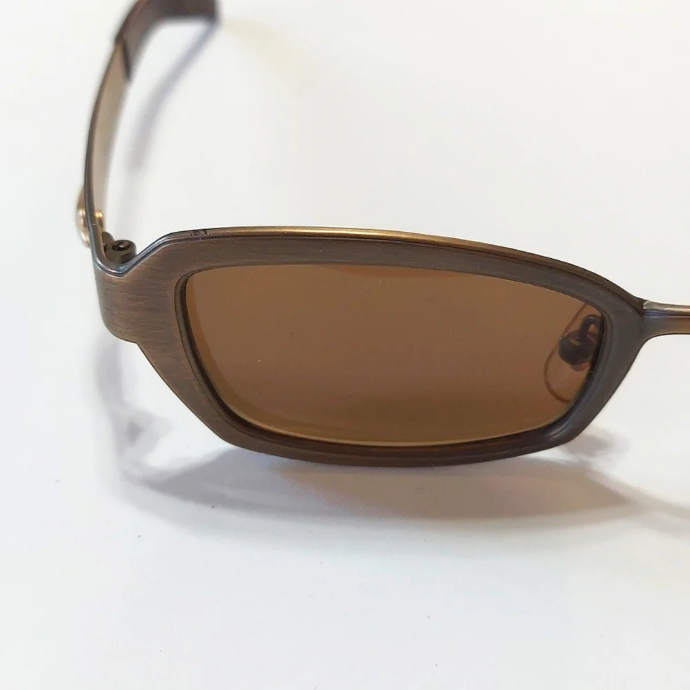 Brown Rectangular Sunglasses - Unbranded Men Accessory